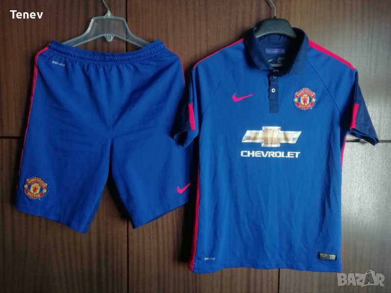 Manchester United Nike 2014/2015 Third оригинален екип тениска фланелка шорти Манчестър Юнайтед , снимка 1