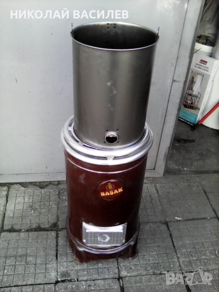 Печка     на     дръва  с  ново  казанче   и  скара       -     ЧУДО      ., снимка 1