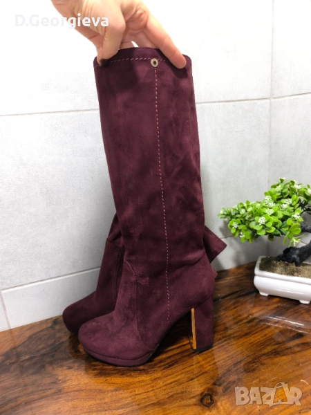 Велурени боти Mat star, снимка 1