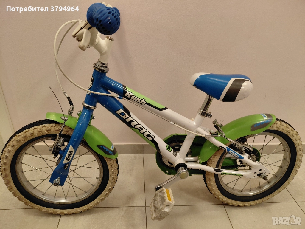 Детски велосипед Drag 14 Rush, снимка 1