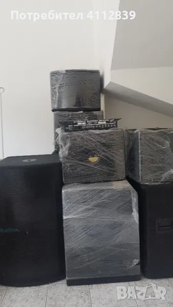 Професионални Ro Box  тонколони в добро състояние  марка Robox изработени по индивидуален проект , снимка 1