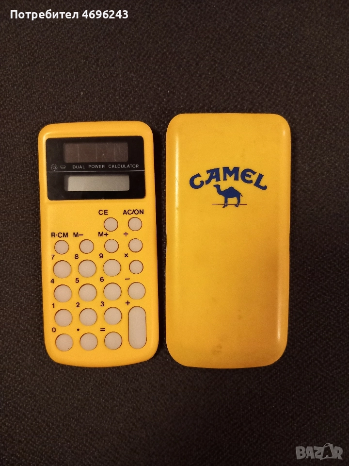 Колекционерски Калкулатор Camel от 80-те, снимка 1