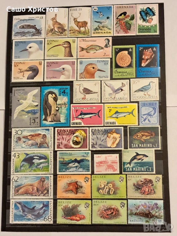 Пощенски марки тема ”Животни”., снимка 1