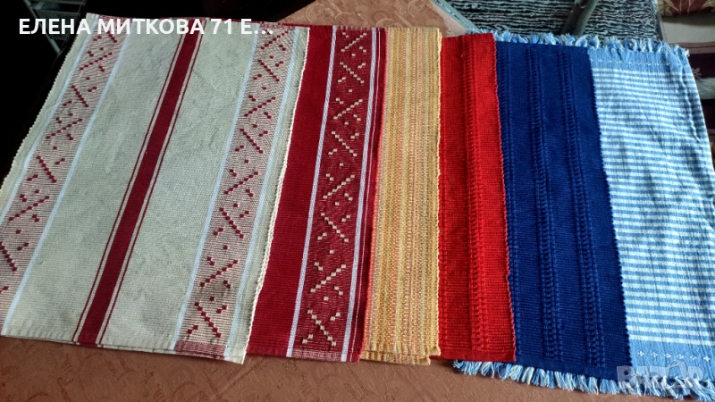 Плътни салфетки за хранене/сервиране 100% индийски памук, снимка 1