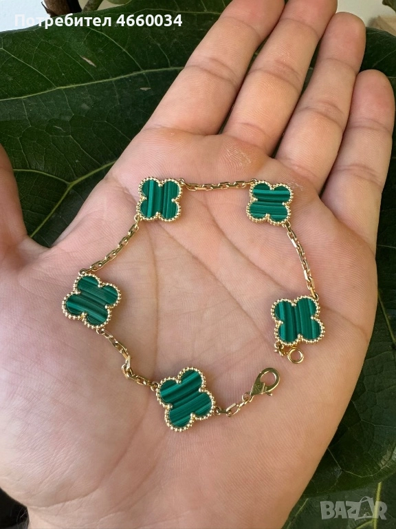 Гривни VCA VAN CLEEF 18k чисто злато , снимка 1