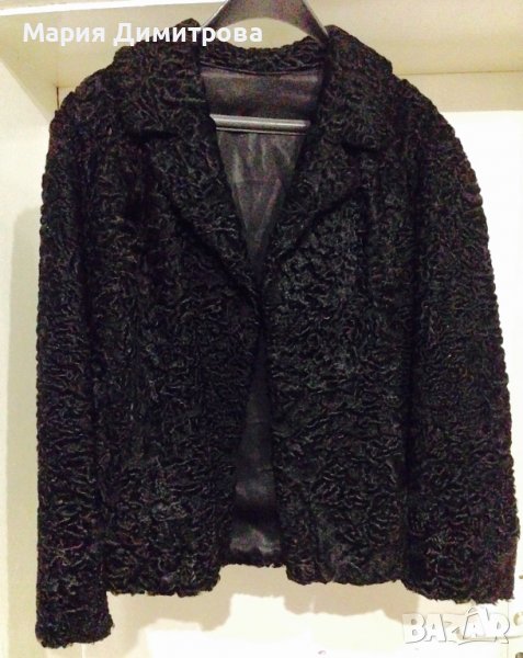 Скъпо модерно палто Астраган Swakara, снимка 1