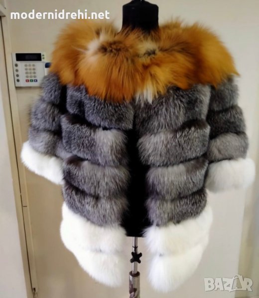 Дамско луксозно палто лисица код 3035, снимка 1