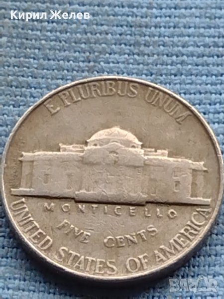Стара монета 5 цента 1954г. САЩ рядка за КОЛЕКЦИОНЕРИ 40403, снимка 1
