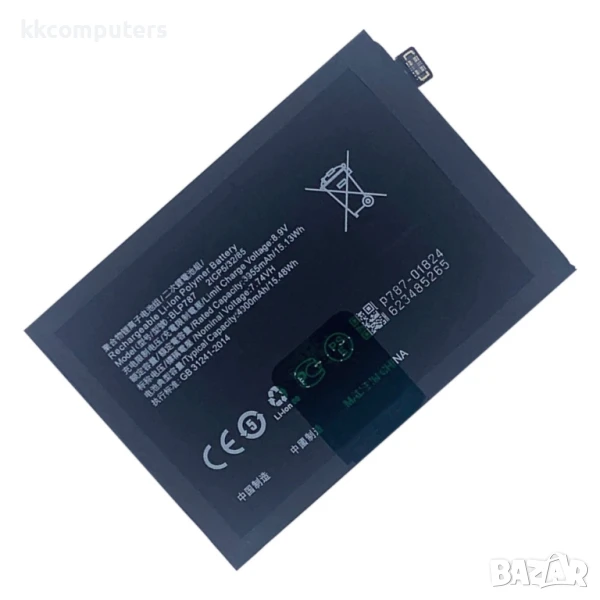 OPPO BLP787 Литиево-полимерна Батерия 3.80V / 3910mAh, снимка 1