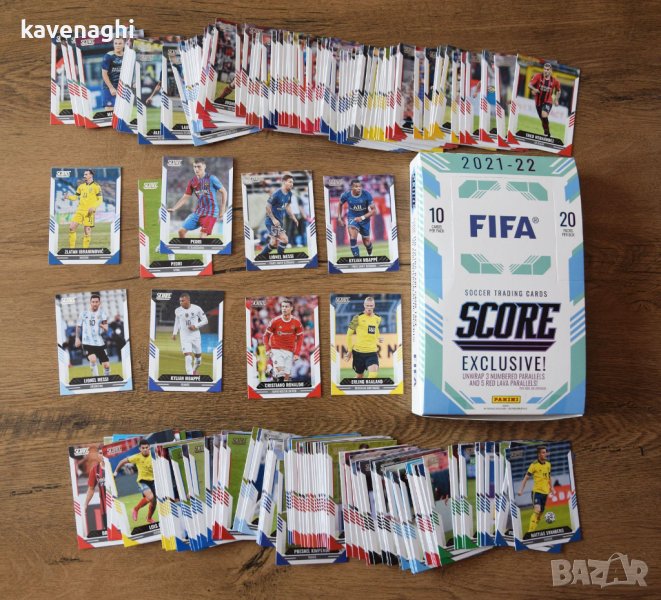 Продавам: Panini колекции Score FIFA 2021/22 & 2022/23 (200 карти), снимка 1