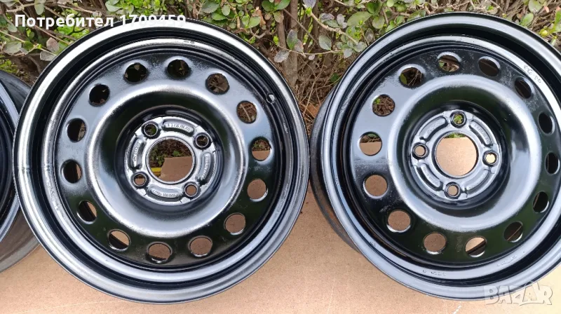 Стоманени джанти форд 15, снимка 1