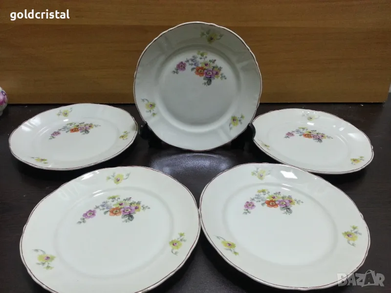 Стар български порцелан чинии , снимка 1