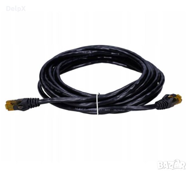 Кабел мрежов LX8352, кръгъл, UTP, LAN, PATCH, RJ45 8pin(м), CAT6E, 5m, снимка 1