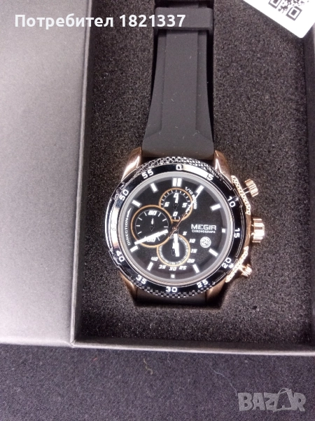Луксозен мъжки часовник , снимка 1