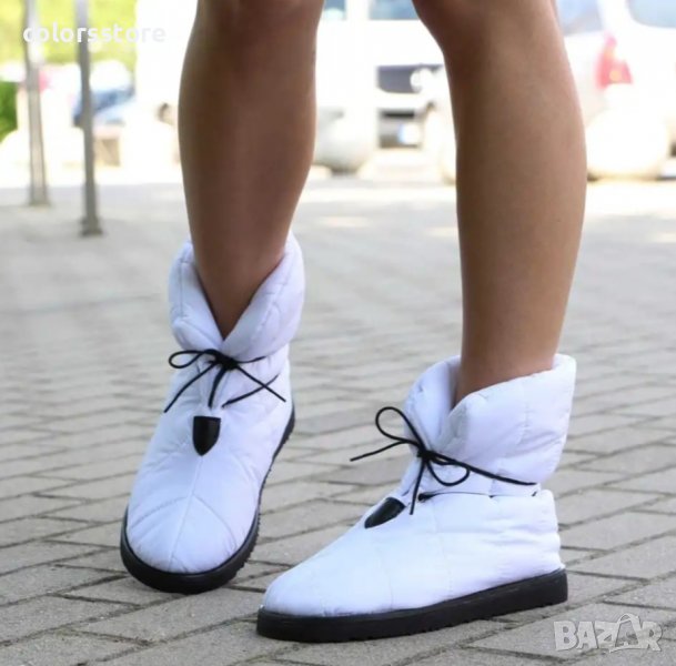 Равни апрески - бели - A80, снимка 1