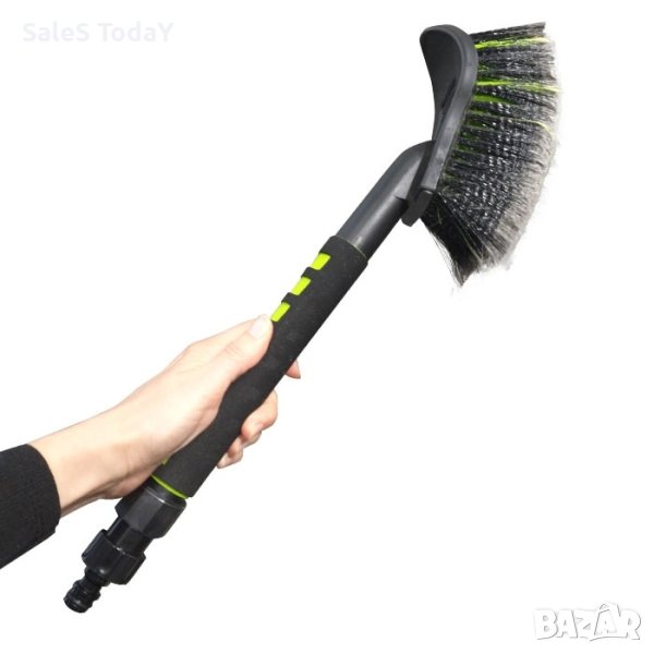 Четка за автомобил, за миене, бърза връзка за свързване с маркуча, снимка 1