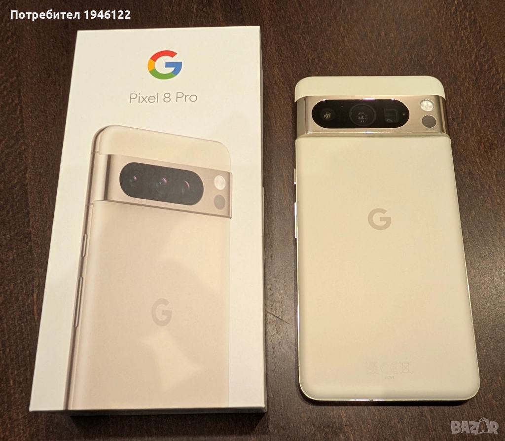  Google Pixel 8 Pro 256GB Porcelain 5G, снимка 1