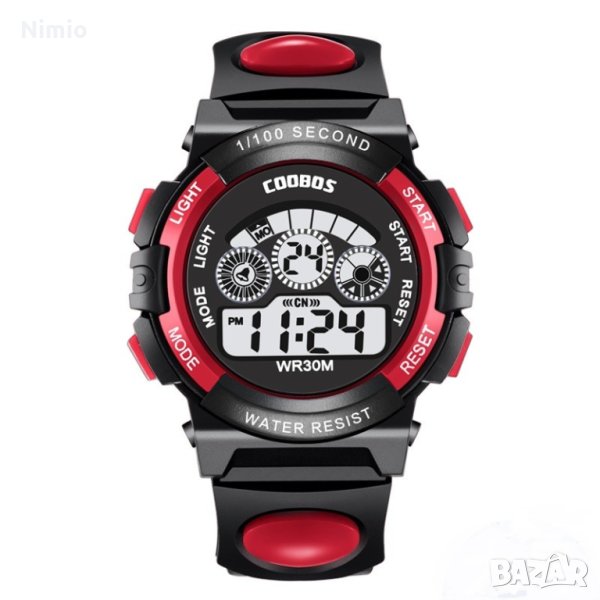 Мултифункционален детски водоустойчив до 30 метра часовник., снимка 1