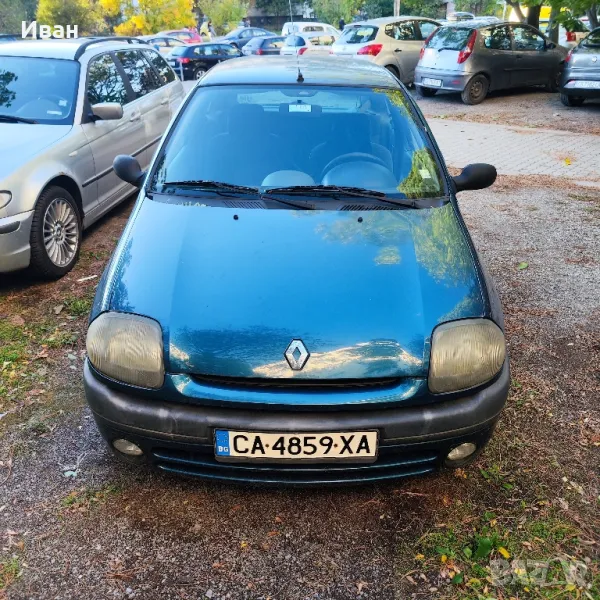 рено clio 1,1 55 коня 2001, снимка 1