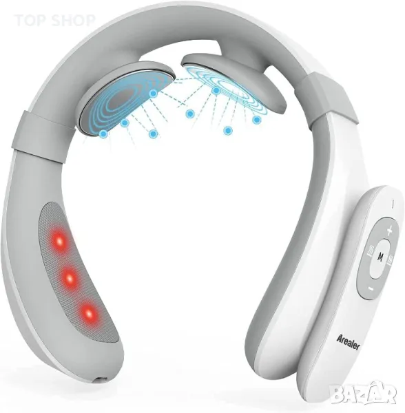 Масажор за врат и рамена с нагряване Neck Relax FE5718, снимка 1
