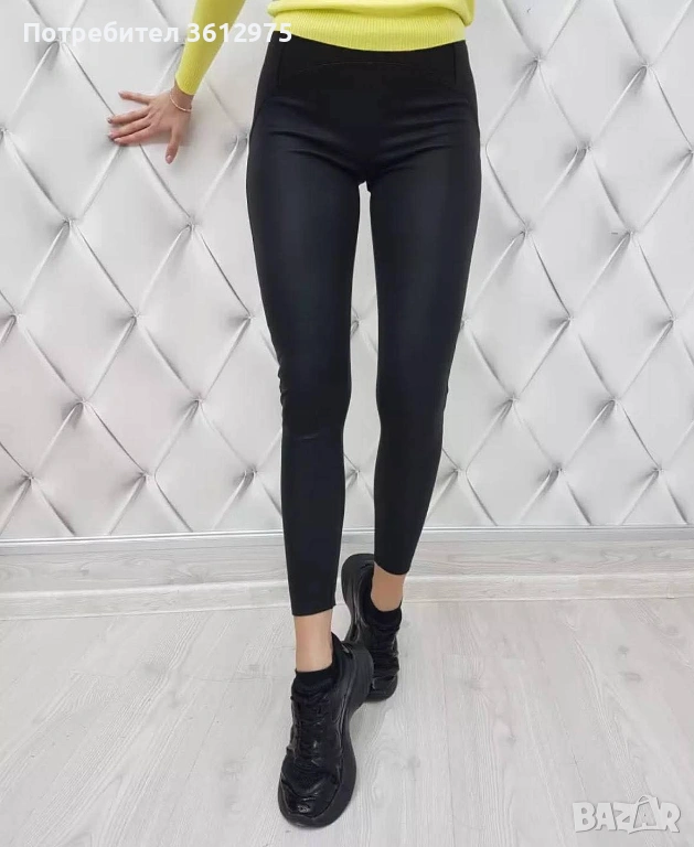 Дамски кожен клин, снимка 1