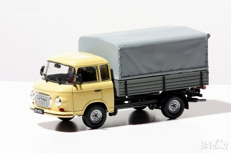 Barkas B1000 HP 1963 - мащаб 1:43 на DeAgostini моделът е нов в блистер, снимка 1