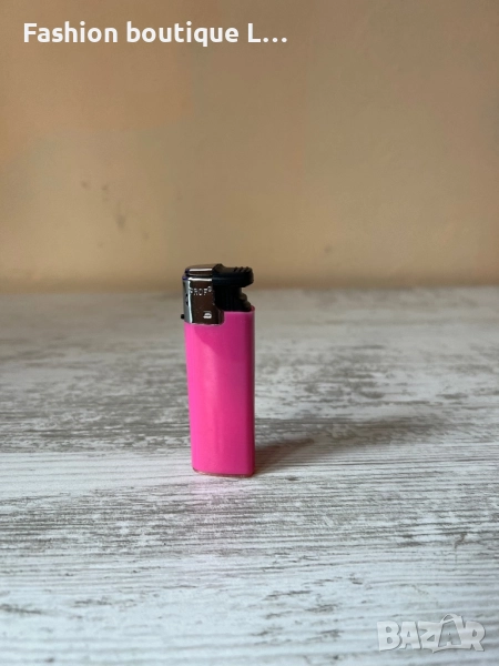 Противовятърна розова запалка 🩷, снимка 1