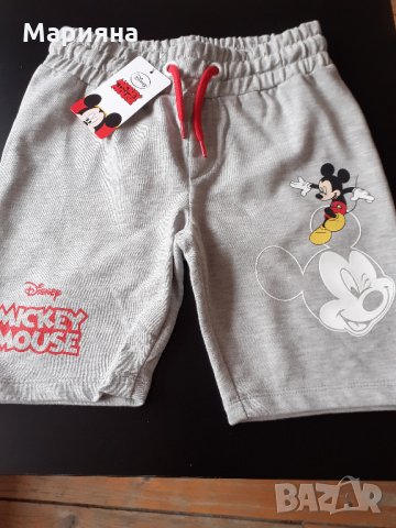 нови памучни панталони за момче 5-6 год. и 6-7год. Мики, снимка 8 - Детски къси панталони - 30906598