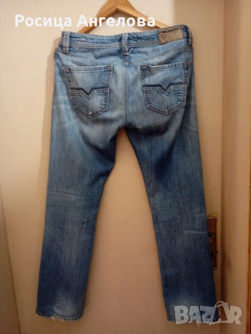 Винтидж автентични оригинални дънки Diesel Larkee размер W31 L30, снимка 17 - Дънки - 51720176