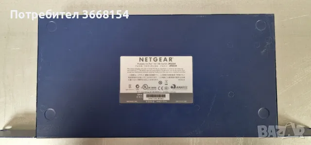 NETGEAR Switch ProSafe 24porta  jfs524, снимка 2 - Суичове - 48862638