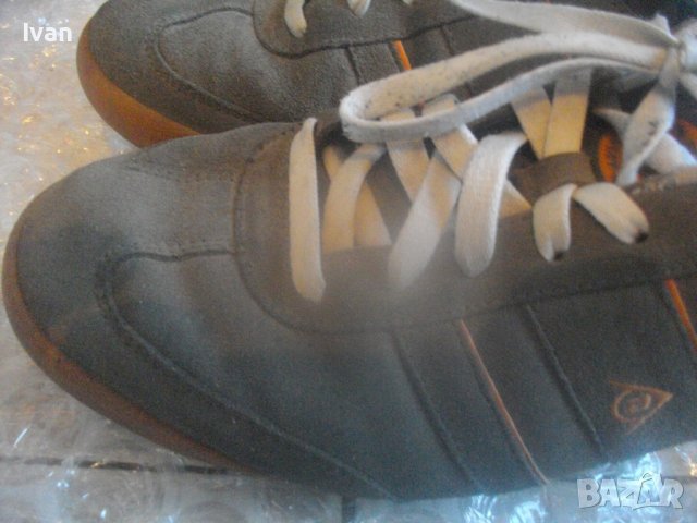 №43-DUNLOP-Спортни Маратонки-Ест.Кожа Изцяло/Силикон Подметки-Като Нови-Отлични, снимка 5 - Маратонки - 42697269