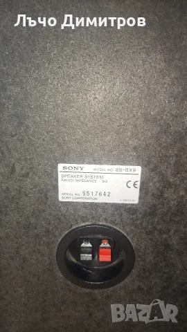 SONY          BX9, снимка 8 - Тонколони - 56056809