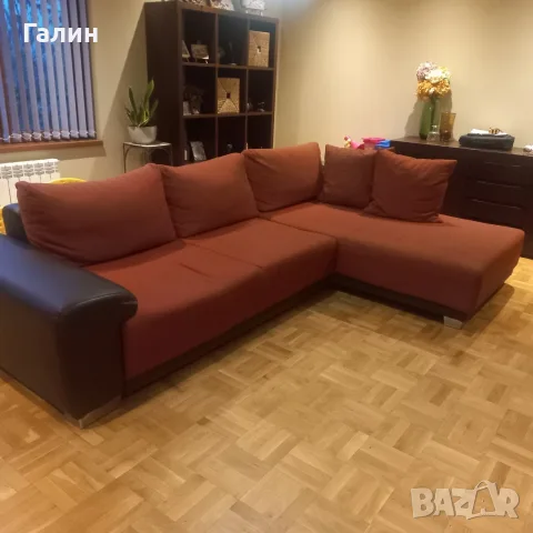 Диван ъглов разтегателен , снимка 7 - Дивани и мека мебел - 55997714