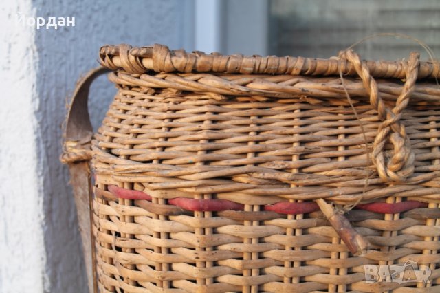 Стар рибарски кош /живарник/, снимка 2 - Колекции - 39544835