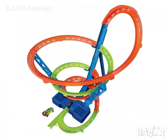 Hot Wheels - Комплект сблъсък в тайфуна  HGV67, снимка 4 - Коли, камиони, мотори, писти - 38818032