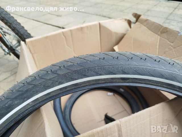 26 цола гума за велосипед колело schwalbe big apple 2.35, снимка 3 - Части за велосипеди - 54093187