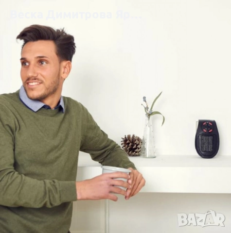 Мини керамичeн отоплител Taurus TROPICANO PLUG HEATER – 500W, дигитален дисплей, таймер, снимка 2 - Други стоки за дома - 51737876