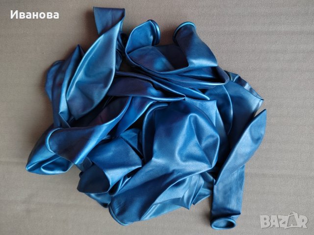 Балони Металик - Тъмно синьо  - Night Blue