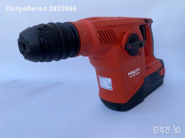 HILTI TE 30-A36 Акумулаторен перфоратор, снимка 4 - Други инструменти - 42290940