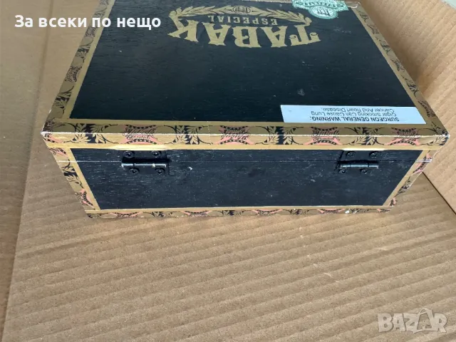 Дървена колекционерска кутия за пури Tabak Especial, снимка 4 - Антикварни и старинни предмети - 48622794