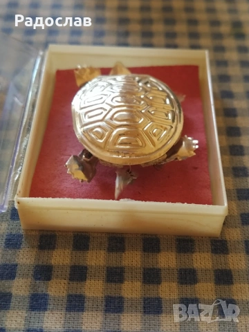 Ear- rinds стара трепкаща Костенурка , снимка 3 - Колекции - 54250512