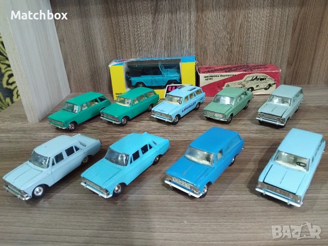 Ремаркета СКИФ Москвичи СССР Русия 1/43 , снимка 5 - Колекции - 50230393
