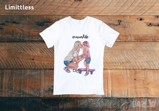 НОВИ МОДЕЛИ ТЕНИСКИ ЗА МАЙКА И ДЪЩЕРЯ , снимка 3 - Детски тениски и потници - 29581770