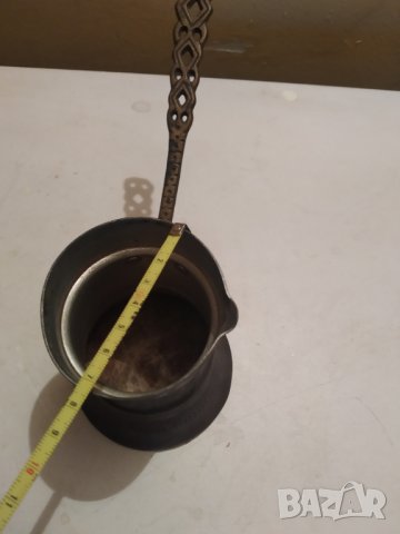 старо медно джезве, снимка 4 - Други ценни предмети - 39852184