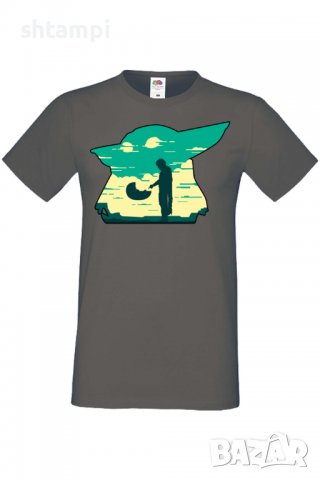 Мъжка тениска Star Wars mandalorian baby yoda 1,Междузвездни войни,Филм,Изненада,Подарък,Повод,, снимка 10 - Тениски - 37718105