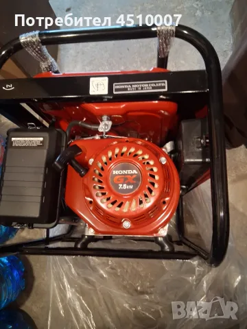 Генератор HONDA ECMT 7000, снимка 2 - Генератори - 56271130