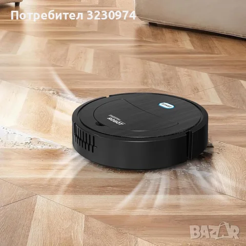 Интелигентна прахосмукачка робот 3в1 две четки и моп за почистване на домакинство, снимка 2 - Прахосмукачки - 56121510