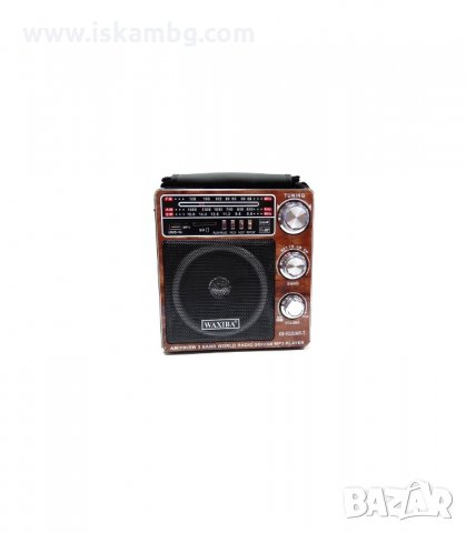 ПРЕНОСИМО РАДИО С ФЕНЕР И ПРЕЗАРЕЖДАЩА БАТЕРИЯ USB СЛОТ SD КАРТА AUX - код 922, снимка 2 - Радиокасетофони, транзистори - 34061418