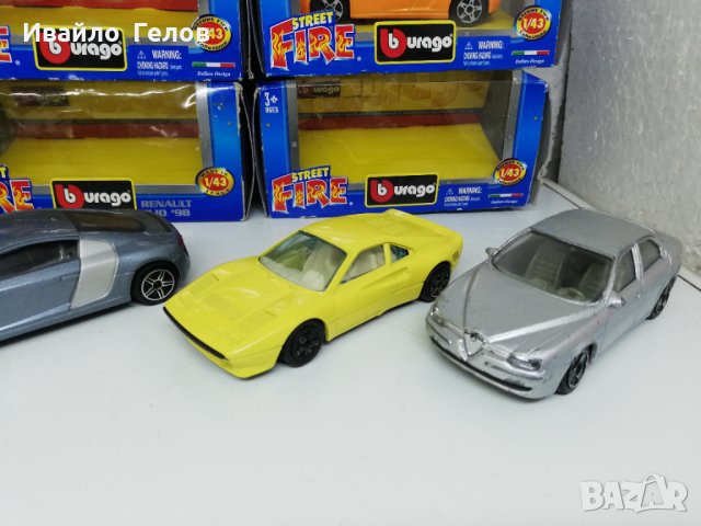Лот колички  "BURAGO" M-1:43, снимка 13 - Колекции - 27977554