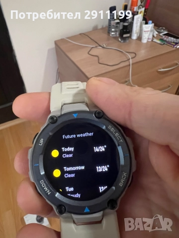 Часовник Amazfit T-Rex Pro, снимка 3 - Смарт часовници - 52428463